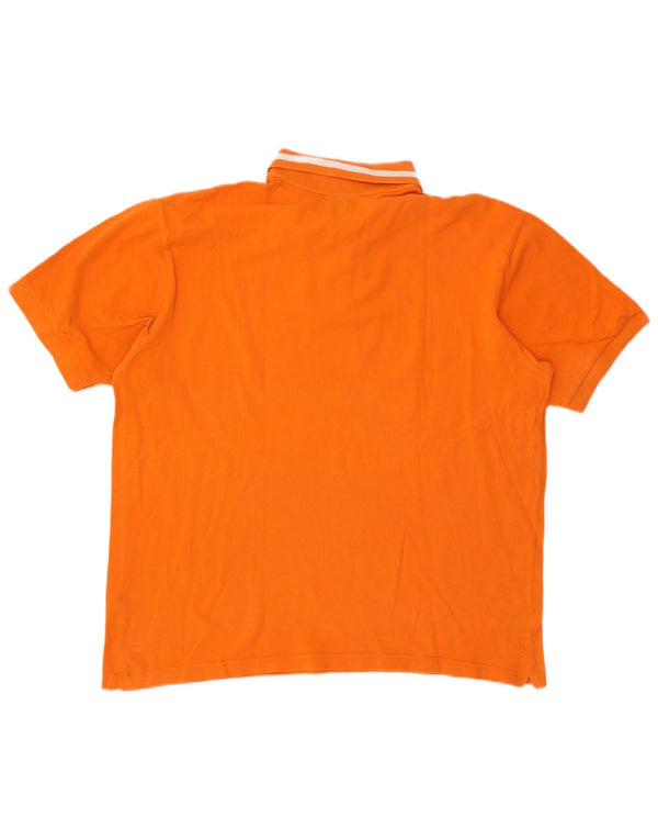 Diadora Polo Hombre 2XL Naranja Algodón