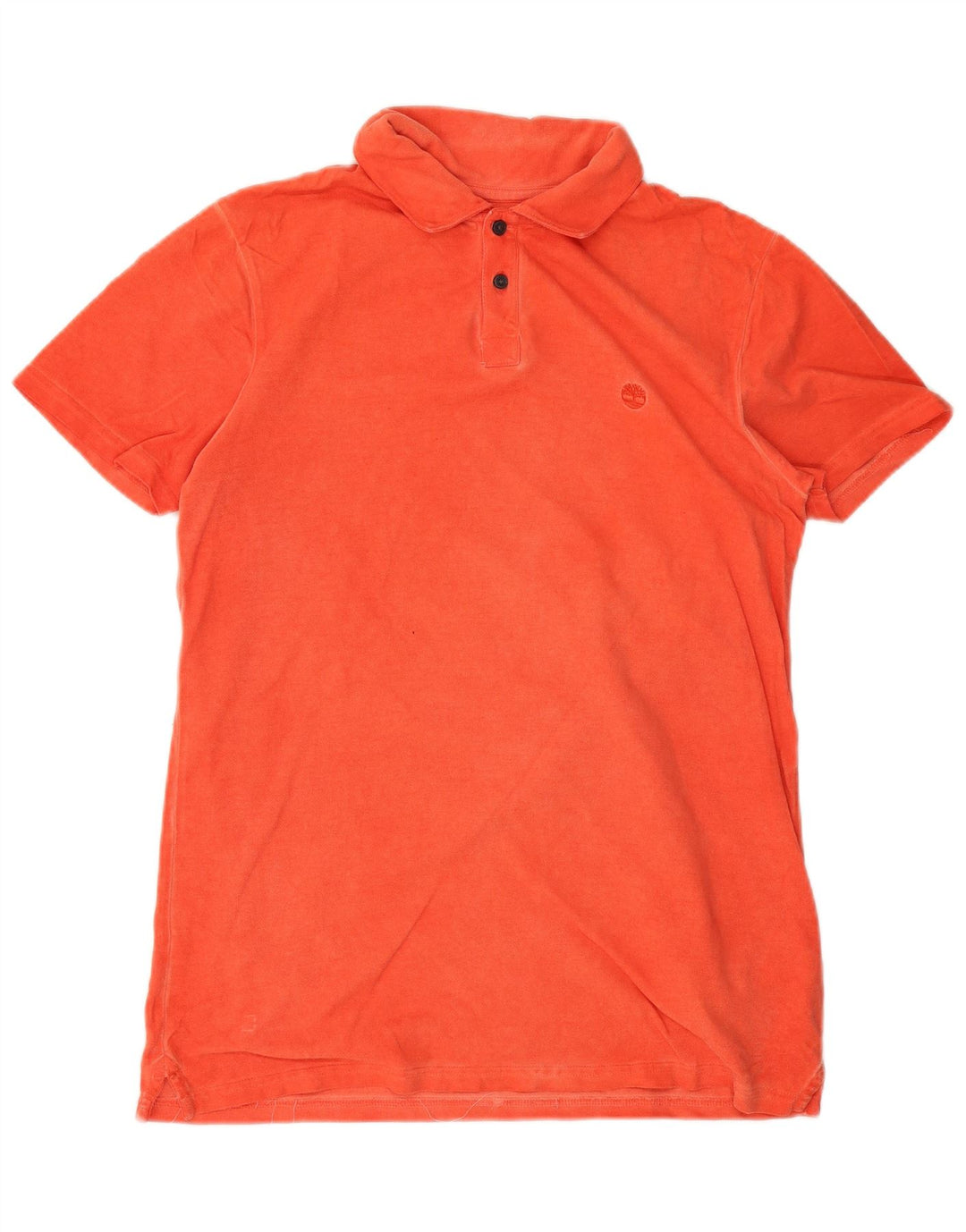 Timberland Polo Hombre Algodón Naranja Medio