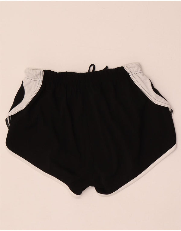 Pantalones cortos deportivos Asics para mujer UK 8 Small Black Colourblock