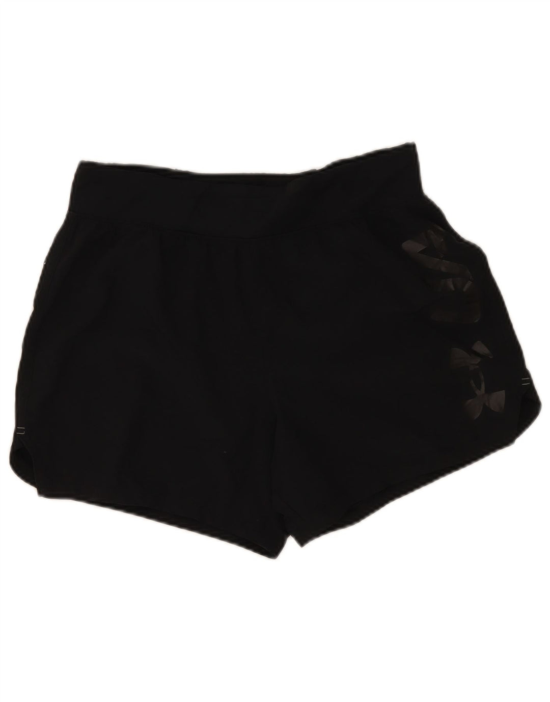Under Armour Pantalones cortos deportivos con gráficos para hombre, talla grande, negro