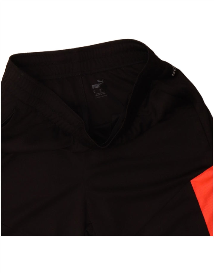 Pantalones cortos deportivos Puma para hombre Poliéster color block mediano negro