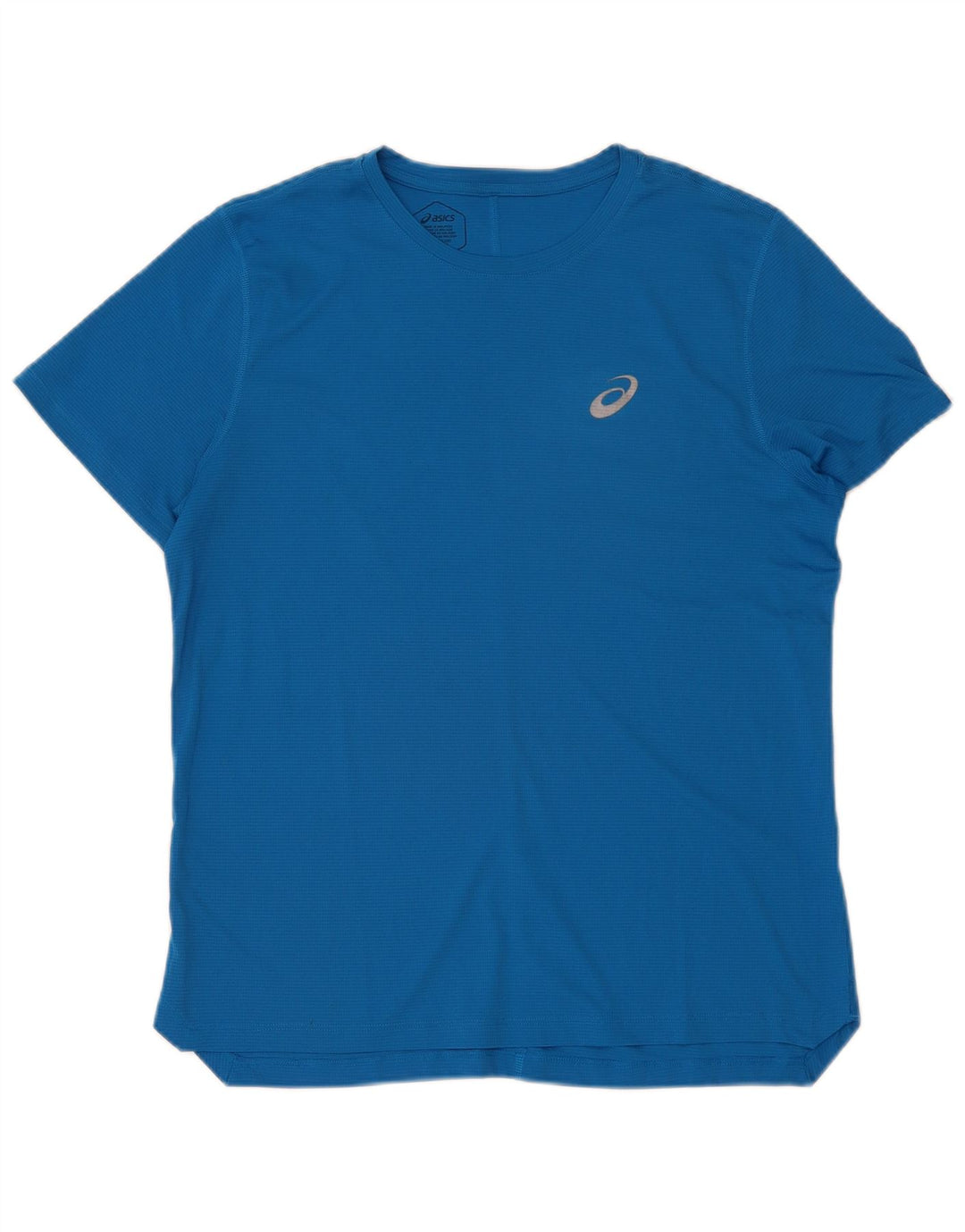 Camiseta Asics Hombre Top Azul Medio Poliéster