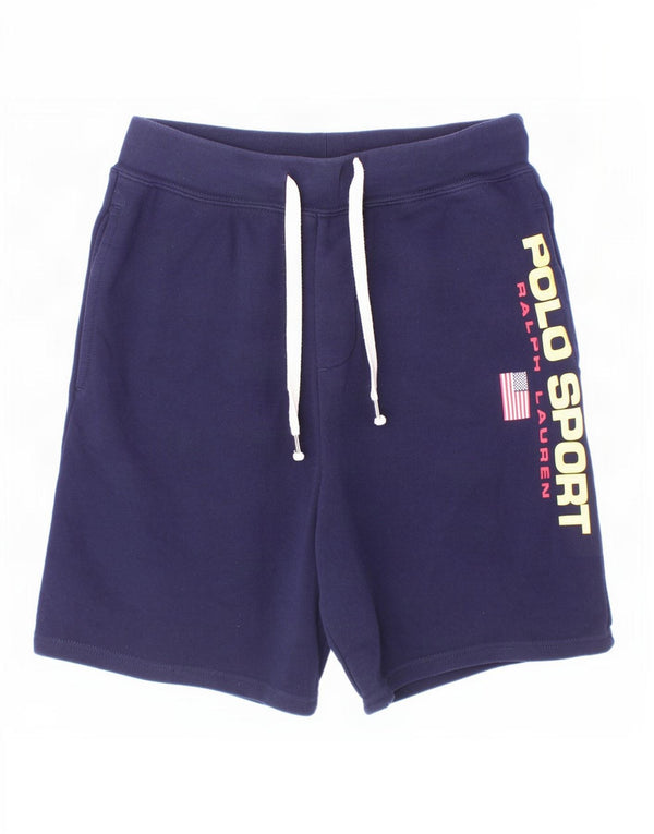 Polo Ralph Lauren Pantalones cortos deportivos con gráficos para niños 14-15 años Grande Azul marino
