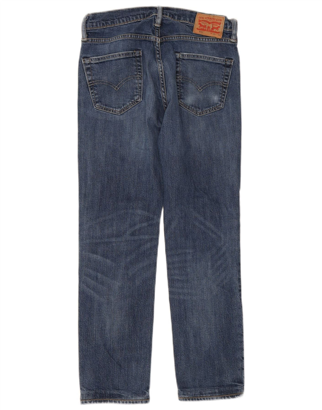 Vaqueros Levi's Mujer 511 Slim W30 L28 Algodón Azul