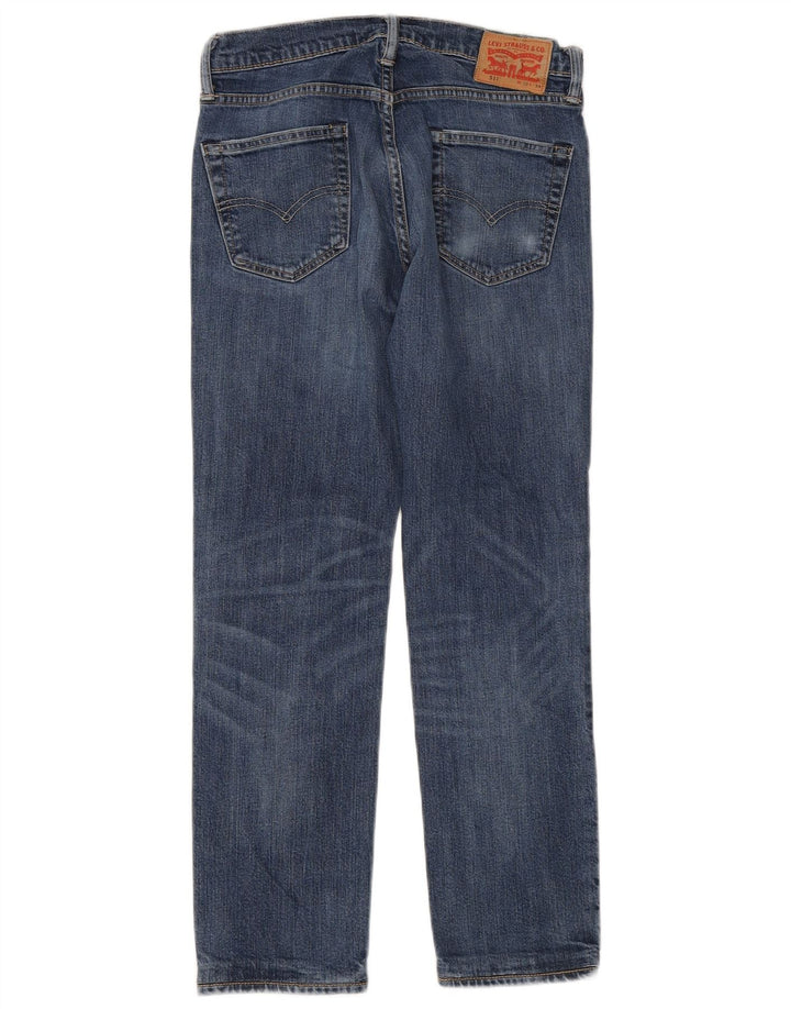Vaqueros Levi's Mujer 511 Slim W30 L28 Algodón Azul