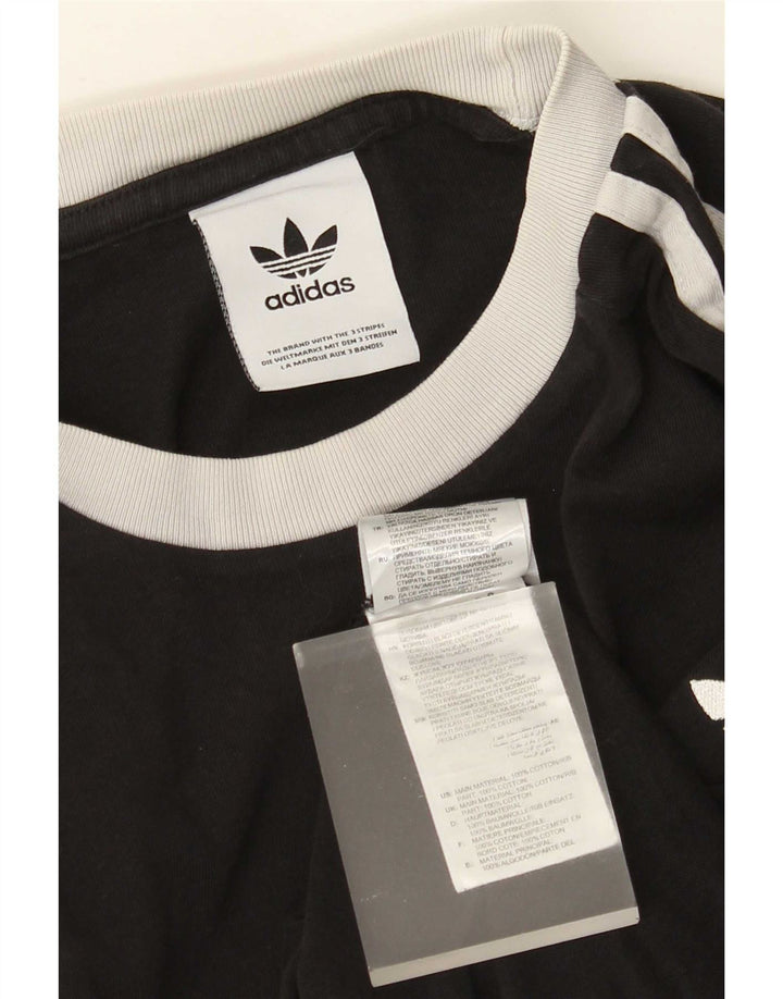 Camiseta Adidas Hombre Top Medium Negro Algodón
