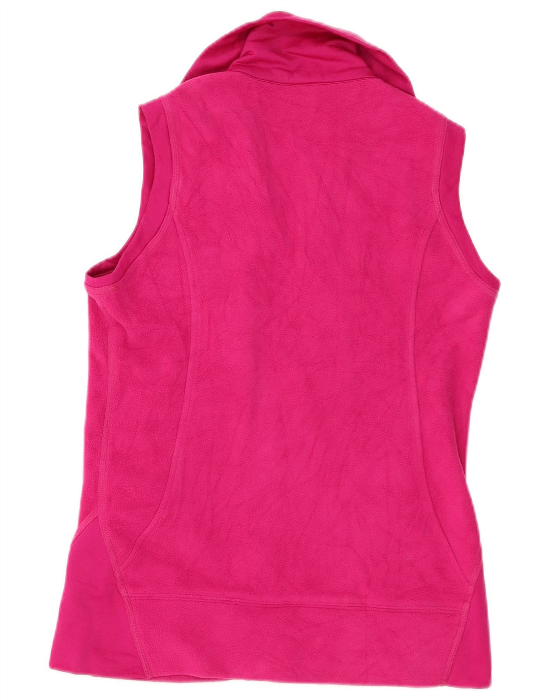 Columbia Chaleco polar para mujer UK 42 Poliéster rosa medio