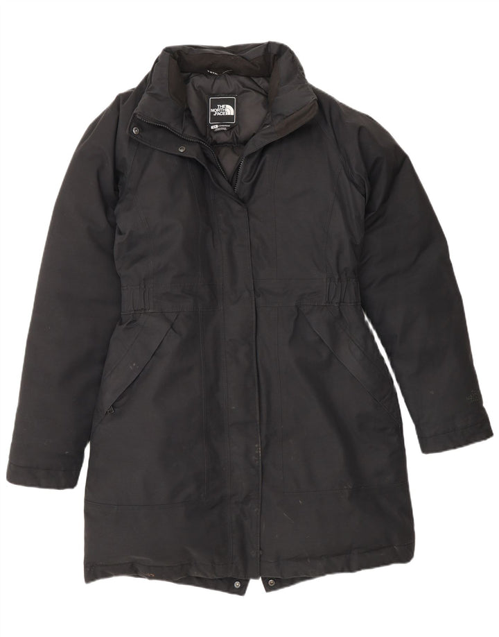 The North Face Abrigo acolchado para mujer UK 10 Small Algodón negro