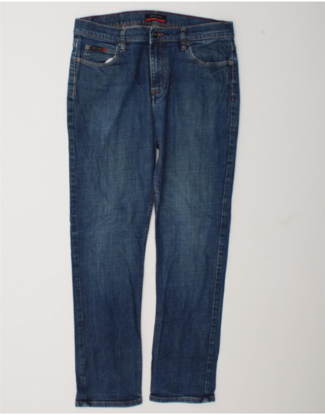 Pierre Cardin Vaqueros ajustados para hombre W36 L32 Algodón azul