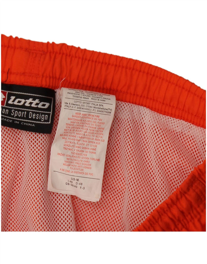 Bañador Lotto Hombre UK 38/40 Medium Naranja Poliamida