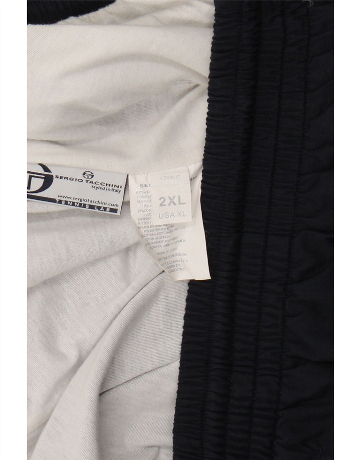 Sergio Tacchini Pantalón Chándal Hombre Joggers 2XL Azul Marino Poliéster