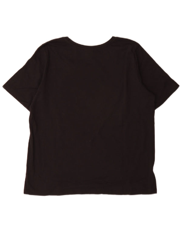 Champion - Camiseta para hombre, talla grande, color negro