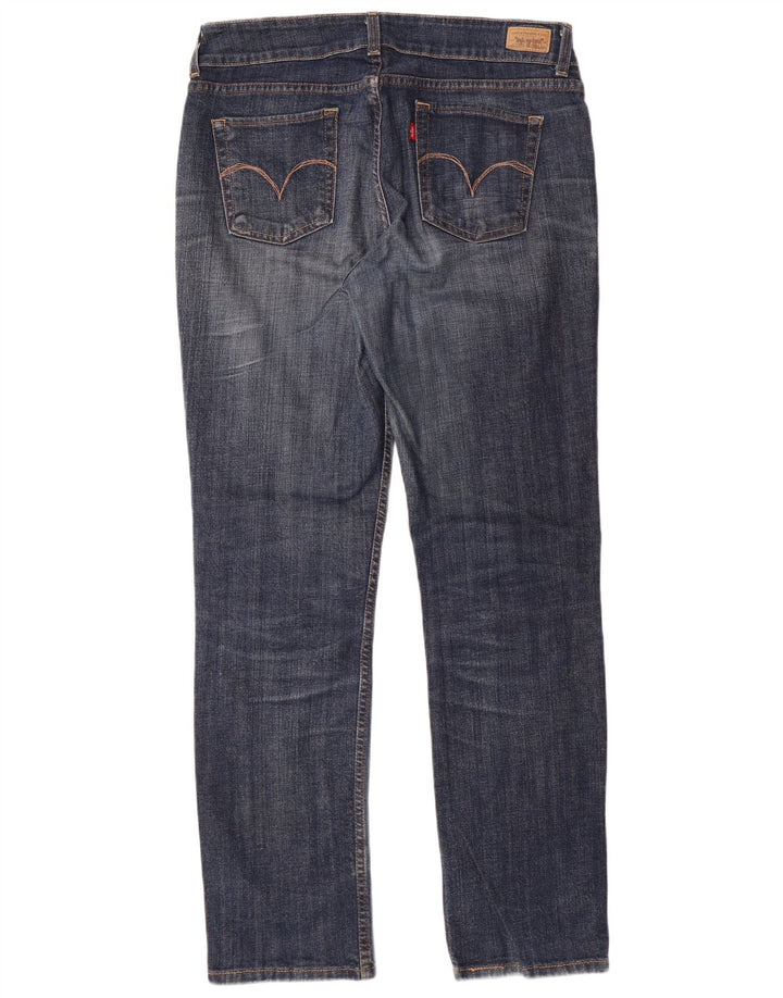 LEVI'S Jeans rectos para mujer US 12 grande W34 L32 algodón azul