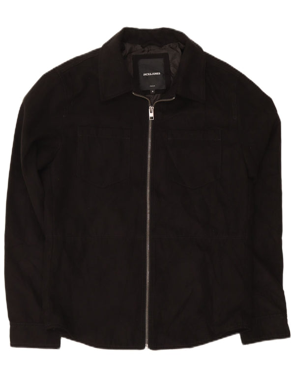 Jack & Jones Chaqueta utilitaria para hombre UK 36 Small Black