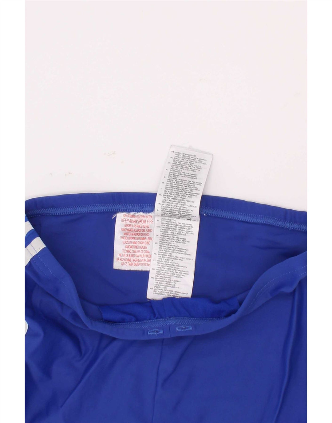 Adidas Bañador Corto Niño 13-14 Años Azul Poliéster