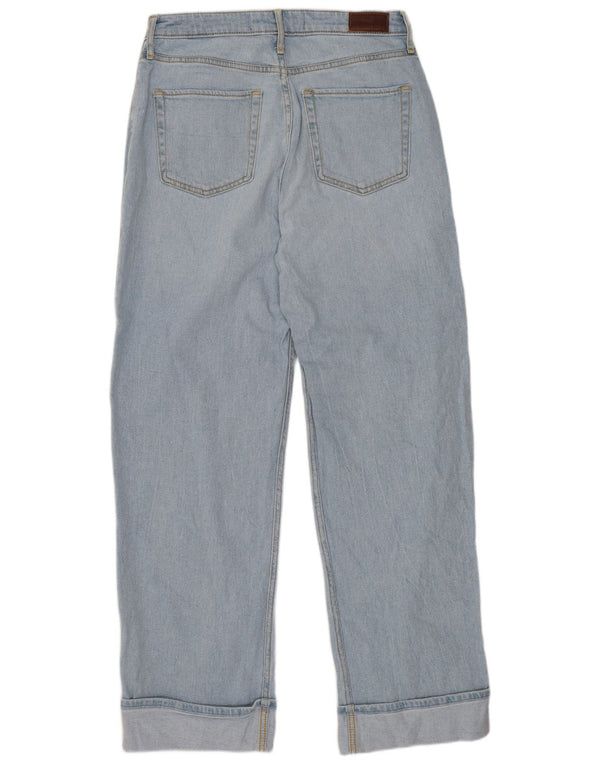 Hollister - Vaqueros de cintura alta para mujer, talla 11, talla grande, W30 L31, algodón azul