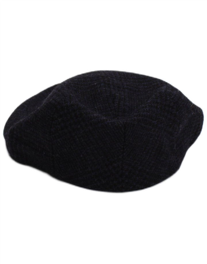 Roderick Charles Gorra plana para hombre XL Azul marino Cuadros Lana Clásica