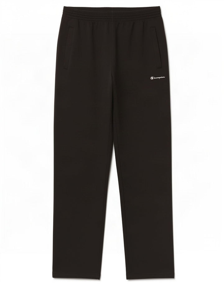 Champion Pantalones De Chándal Para Hombre Pequeños Poliéster Negro