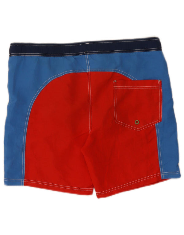 Benetton Camiseta de tirantes estampada para niños 10-11 años XL Poliéster color block rojo