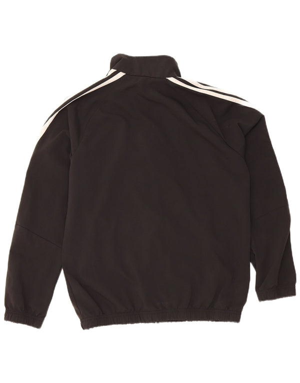 ADIDAS Chaqueta de chándal para niño 11-12 años Negro Poliéster