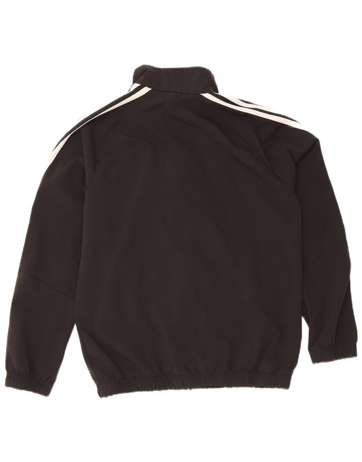 ADIDAS Chaqueta de chándal para niño 11-12 años Negro Poliéster