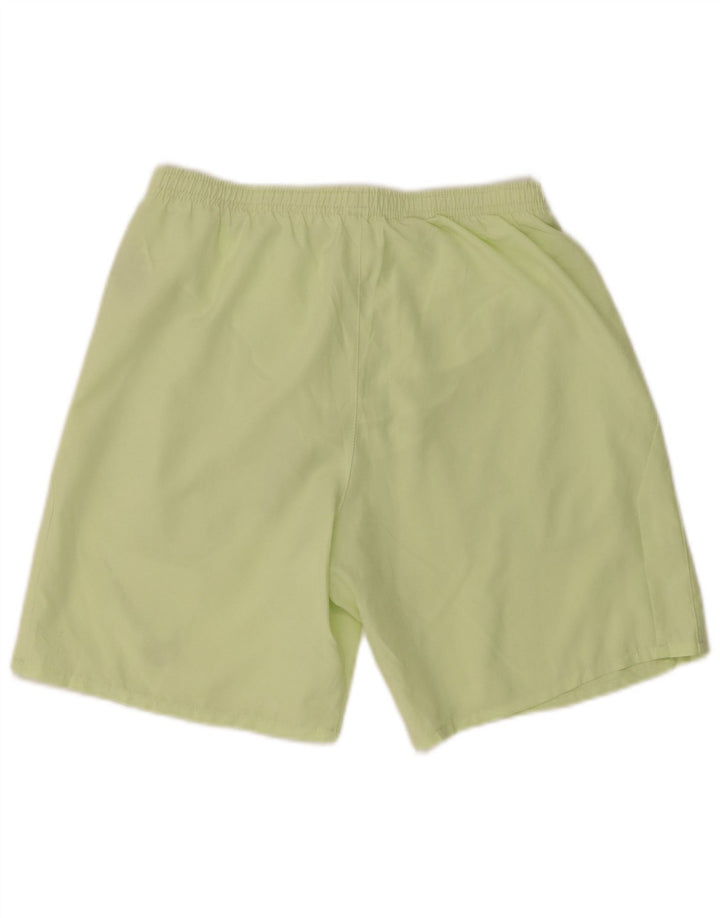 Nike - Pantalones cortos deportivos para hombre, talla pequeña, poliéster verde