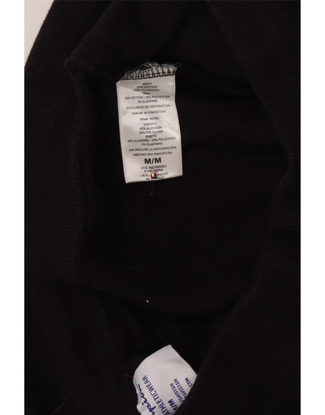 Champion Pantalones De Chándal Joggers Medium Negro Algodón Hombre