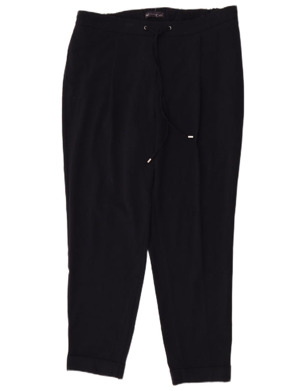 Marks & Spencer Pantalones Casuales para Mujer UK 40 Large W34 L28 Azul Marino