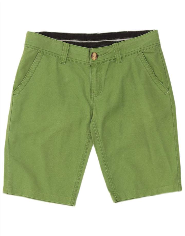 Pantalones cortos chinos Element W30 de algodón verde medio para hombre