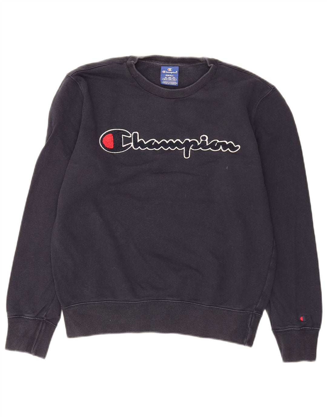 Champion Sudadera Gráfica para Hombre Jersey Pequeño Algodón Azul Marino