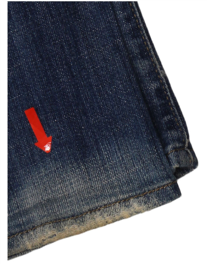 Vaqueros Slim Mujer Gas W31 L34 Algodón Azul