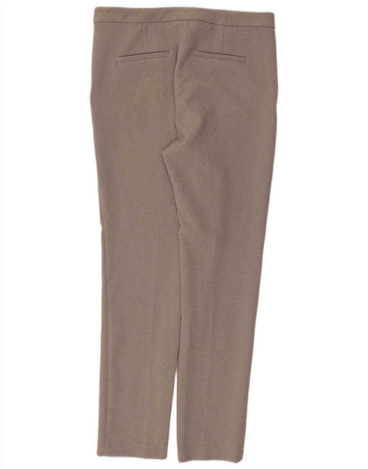Marks & Spencer Pantalones chinos ajustados para mujer UK 12 Medium W32 L29 Gris