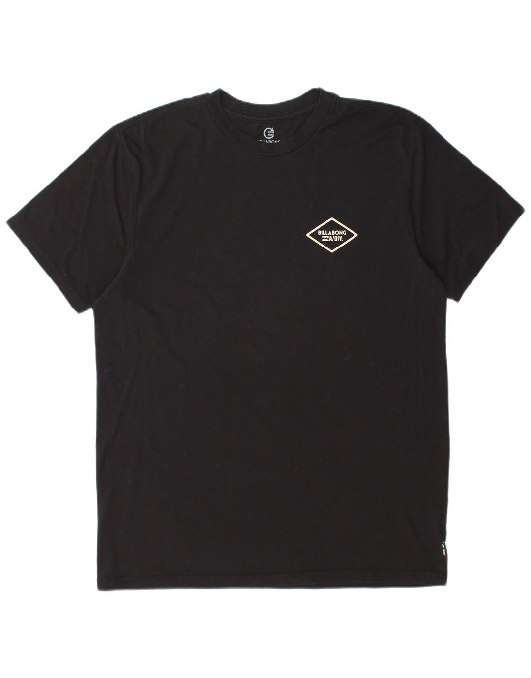 BILLABONG Camiseta con gráfico Recycler para hombre, talla grande, poliéster negro