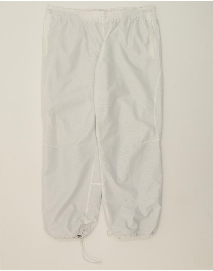 OLD NAVY Mens Tracksuit Trousers Joggers XL White Polyester Vintage Old Navy and Second-Hand Old Navy from Messina Hembry 