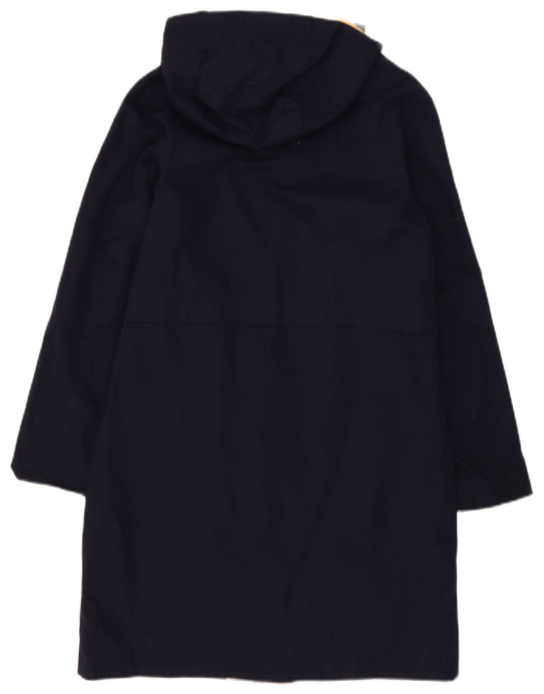 Parka con capucha para mujer Boden UK 8 Small Azul marino Poliéster con bloques de color