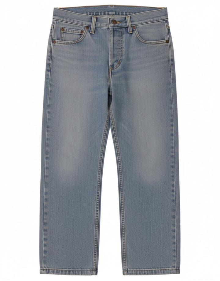 Lee Vaqueros Rectos Seattle Para Hombre W29 L24 Algodón Azul
