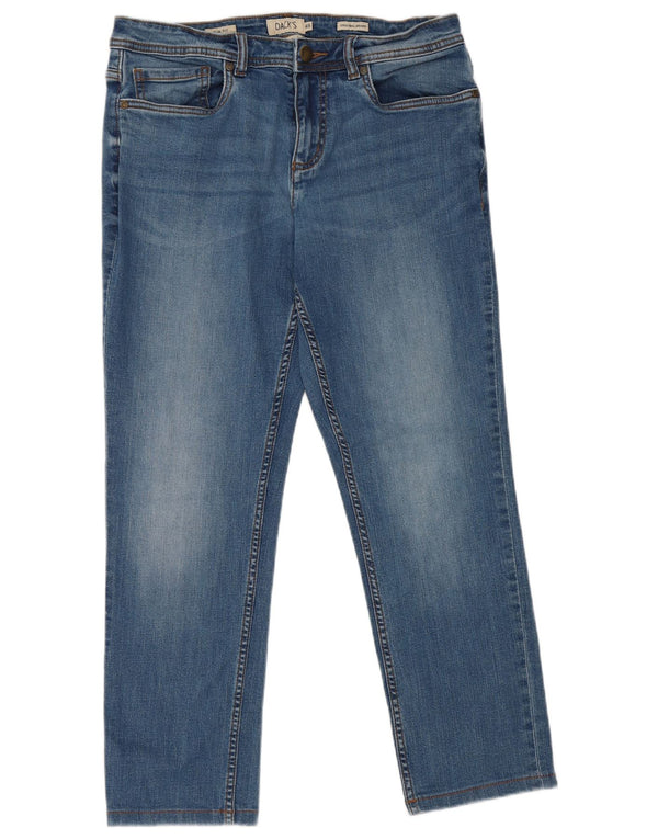 Dack's Jeans ajustados para hombre IT 48 Medium W32 L27 Algodón azul