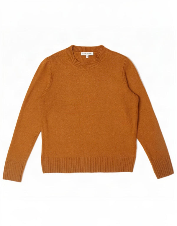 Warehouse Suéter tipo jersey con cuello redondo para mujer UK 40 Acrílico marrón medio