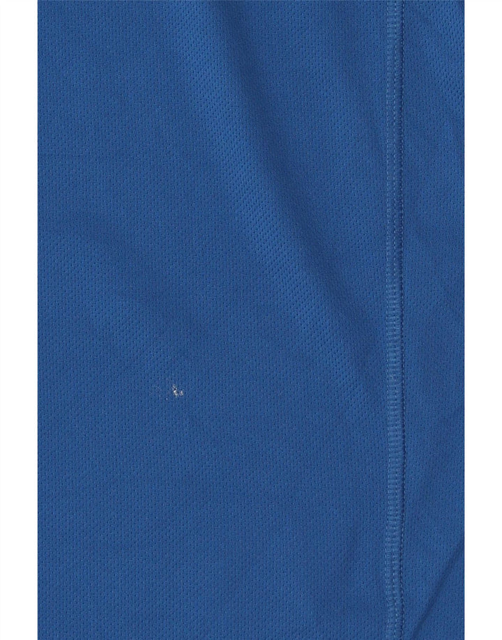 Adidas Hombre Climalite Chaleco Superior Azul Medio Poliéster