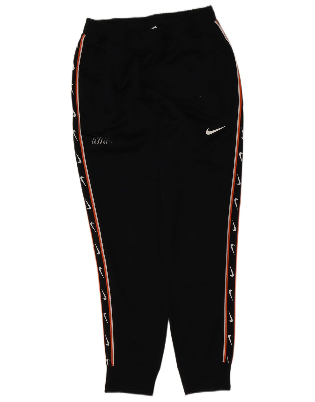 Nike Hombre Pantalones De Chándal Gráfico Joggers XS Negro Poliéster