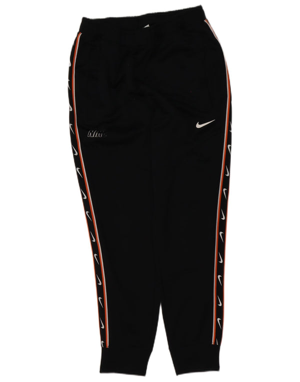 Nike Hombre Pantalones De Chándal Gráfico Joggers XS Negro Poliéster