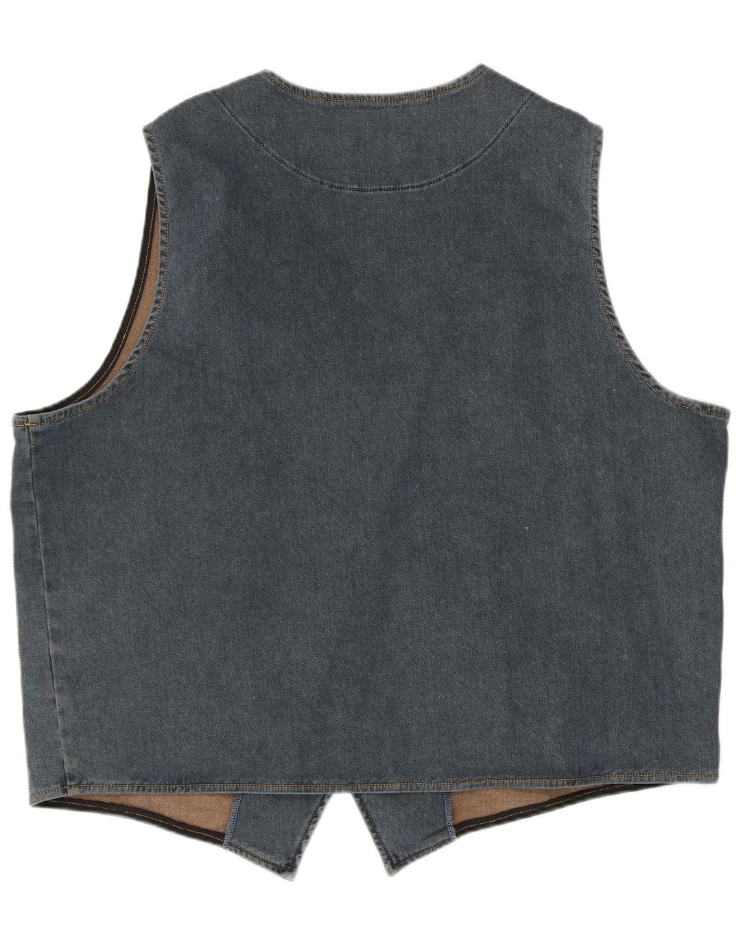 JP 1880 Chaleco vaquero para hombre 4XL Algodón azul