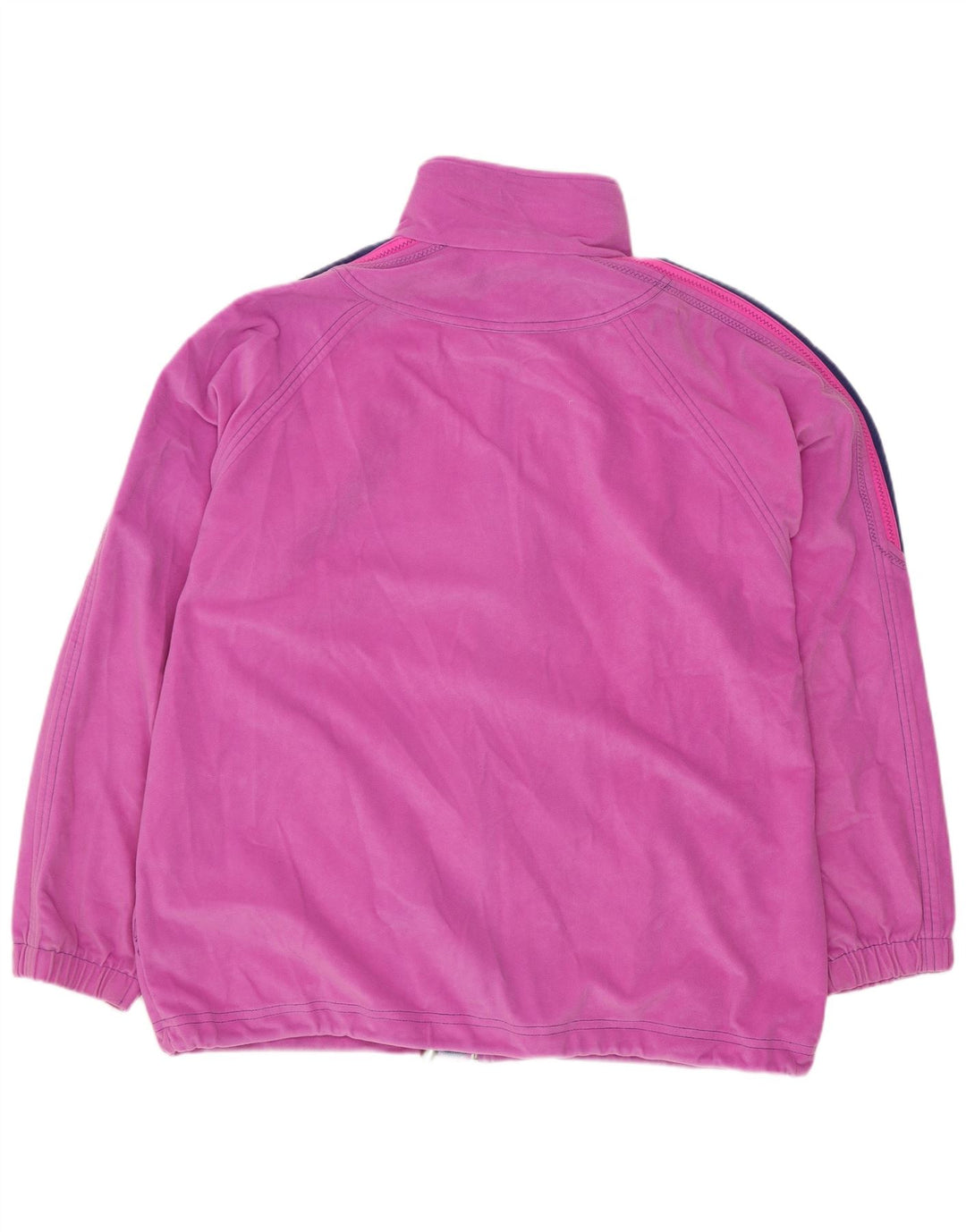 DIADORA Chaqueta polar estampada para mujer, UK 44, color rosa medio