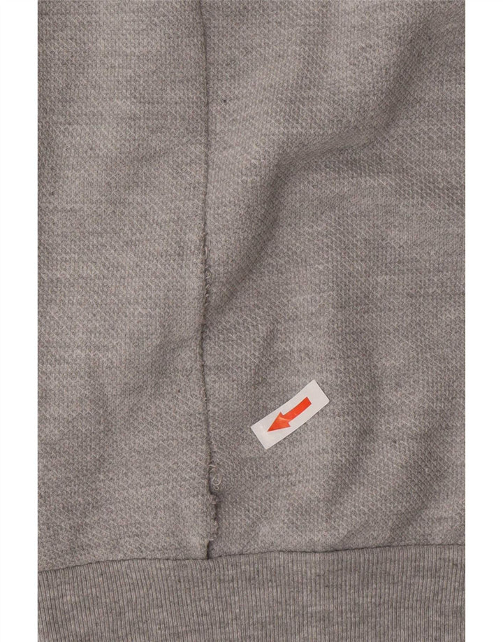 Zara Hombre Sudadera Jumper Gris Medio Moteado