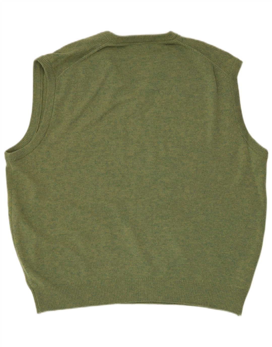 PRINGLE Camiseta sin mangas para hombre XL Lana de cordero verde