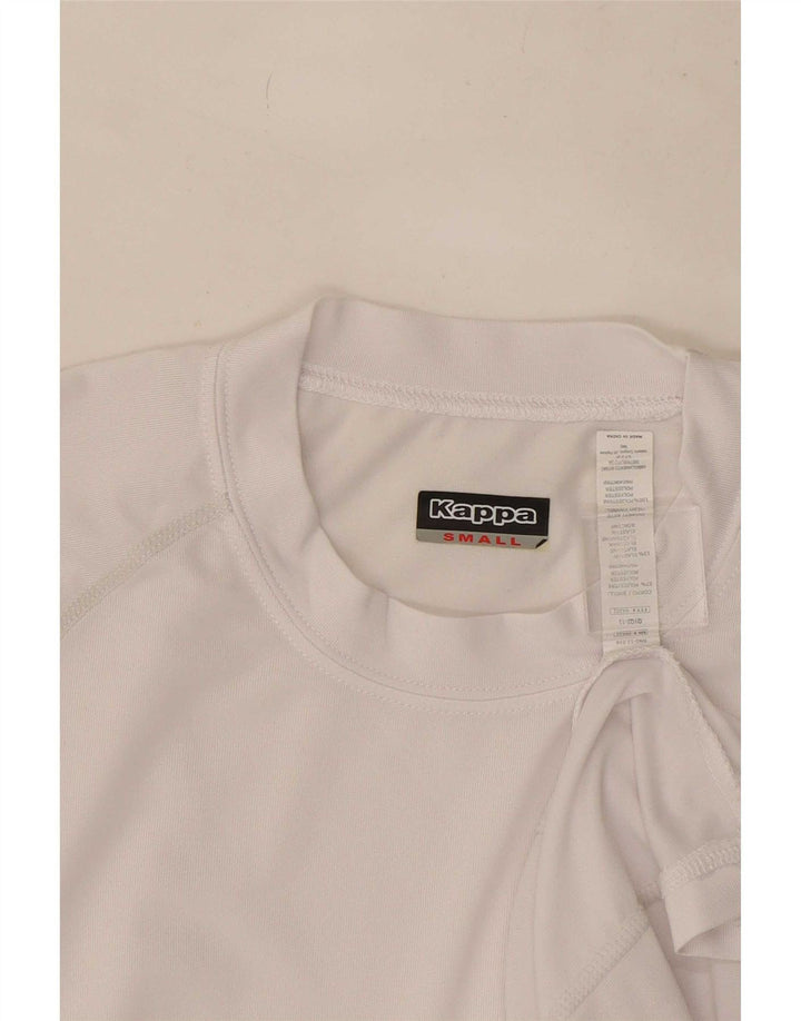Kappa Hombre Camiseta Top Small Blanco Poliéster