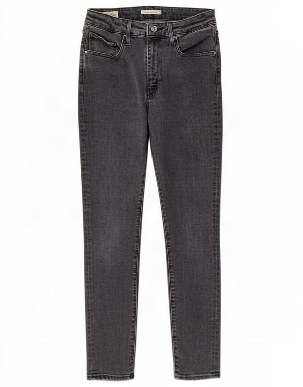 Levi's Vaqueros pitillo de talle alto 721 para mujer W30 L30 Lyocell gris