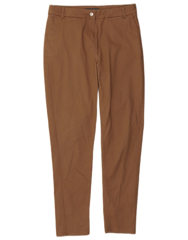 Laura Ashley Pantalones Chinos Slim para Mujer UK 10 Small W27 L29 Algodón Beige