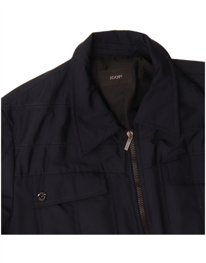 Joop Chaqueta Bomber para Hombre UK 40 Grande Poliéster Azul Marino