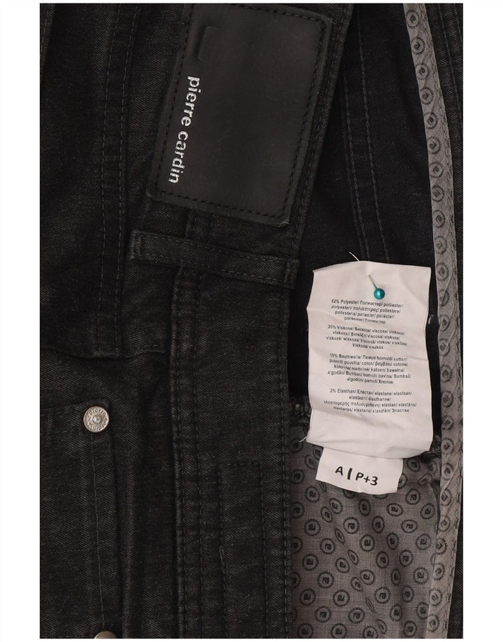 Vaqueros rectos para hombre Pierre Cardin W36 L34 Poliéster gris